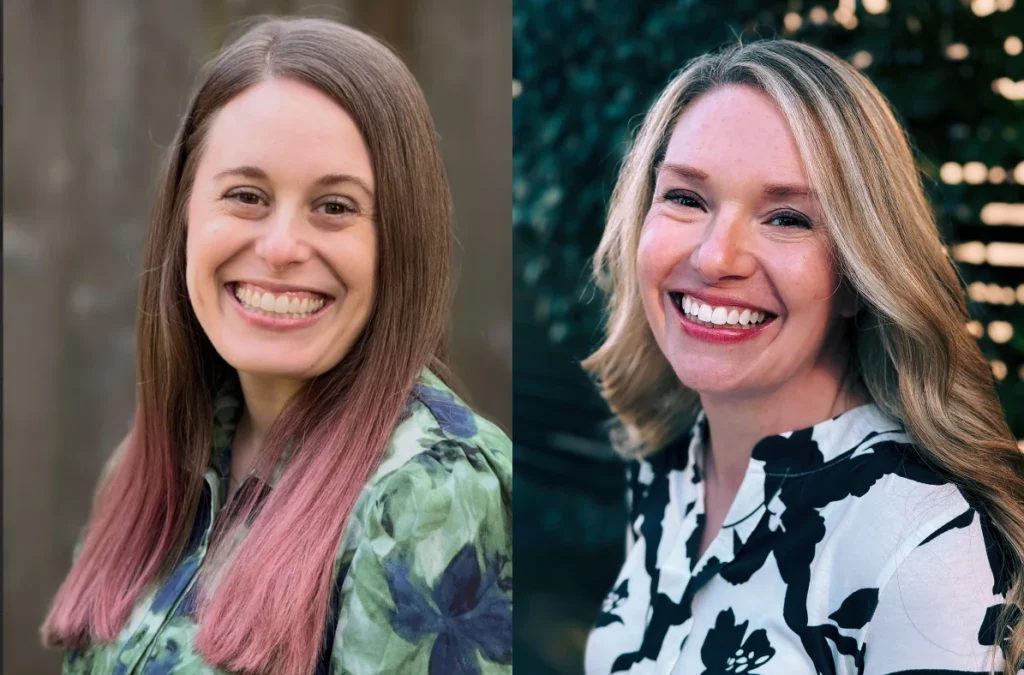 Caitlin Skoda (Left) and Casey Sperte (Right), Owners of Executive Home Care Lake Washington, Washington.
